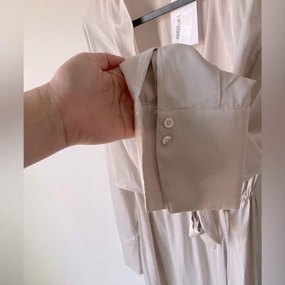 🐣NWT H&M MAMA Nursing Wrap-front Maternity Dress SIZE S - Picture 6 of 10